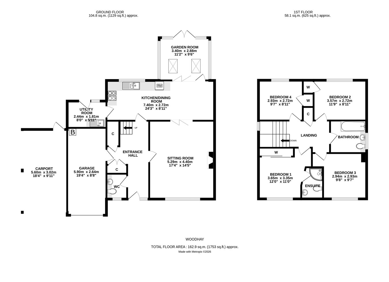 Woodhay, Manchester Road, Lymington floorplan