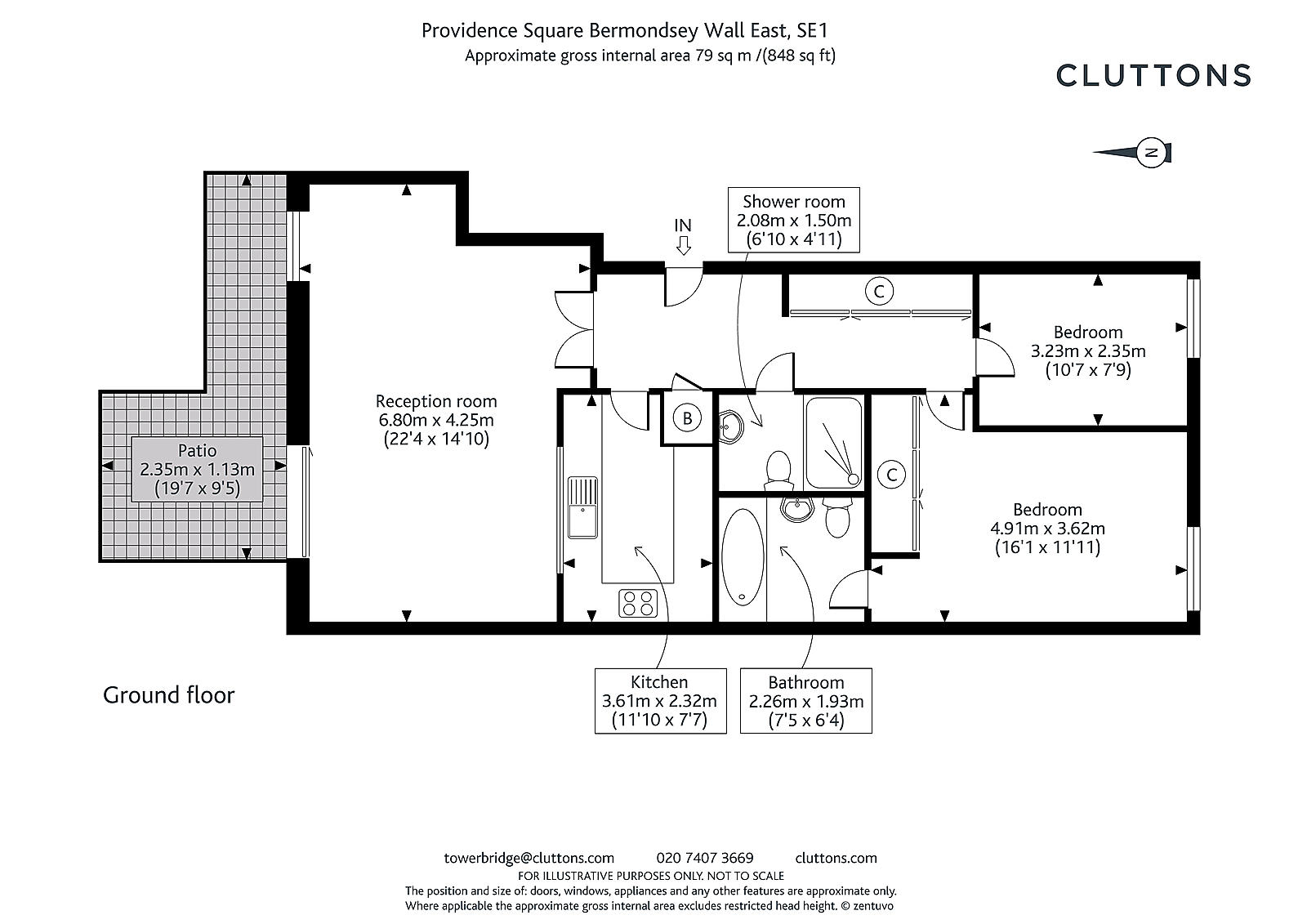 2 Bedrooms Flat to rent in Providence Square, London SE1