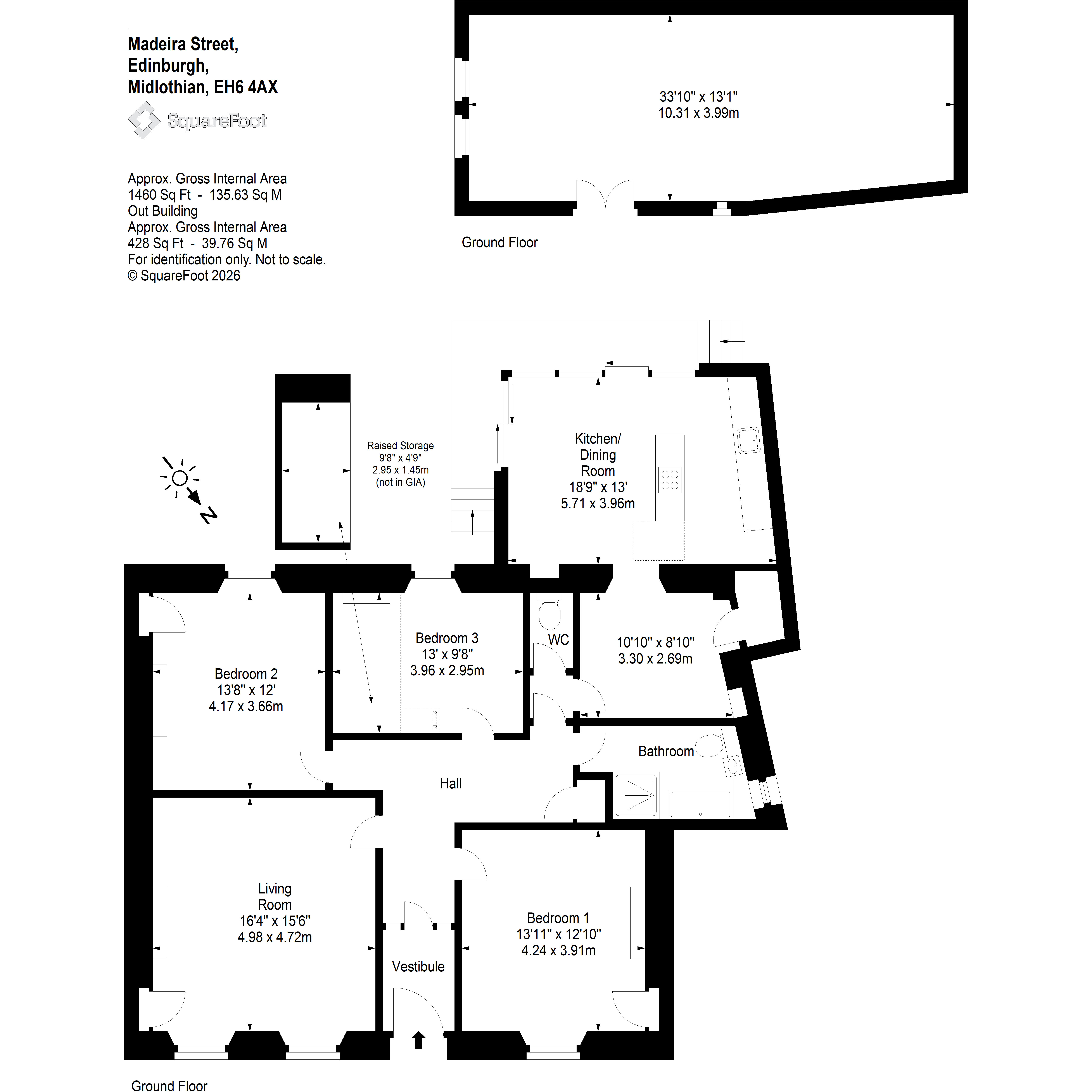 67, Madeira Street, Edinburgh floorplan