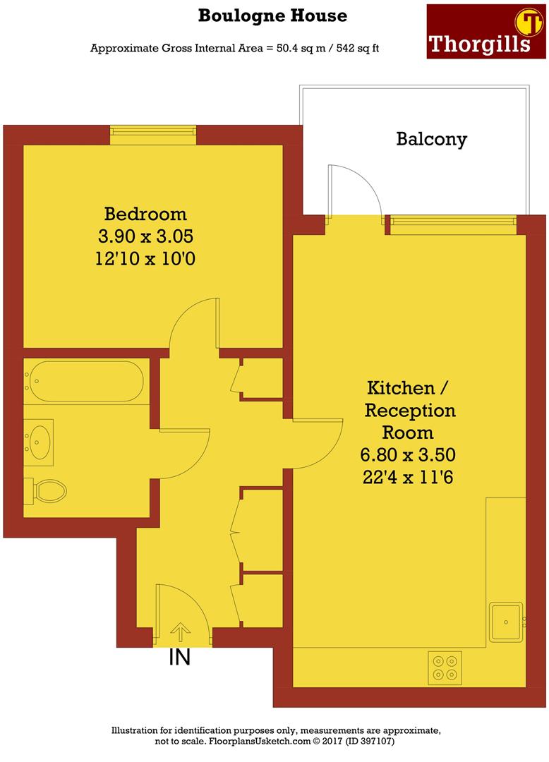 1 Bedrooms Flat for sale in Boulogne House, Frazer Nash Close, Isleworth TW7