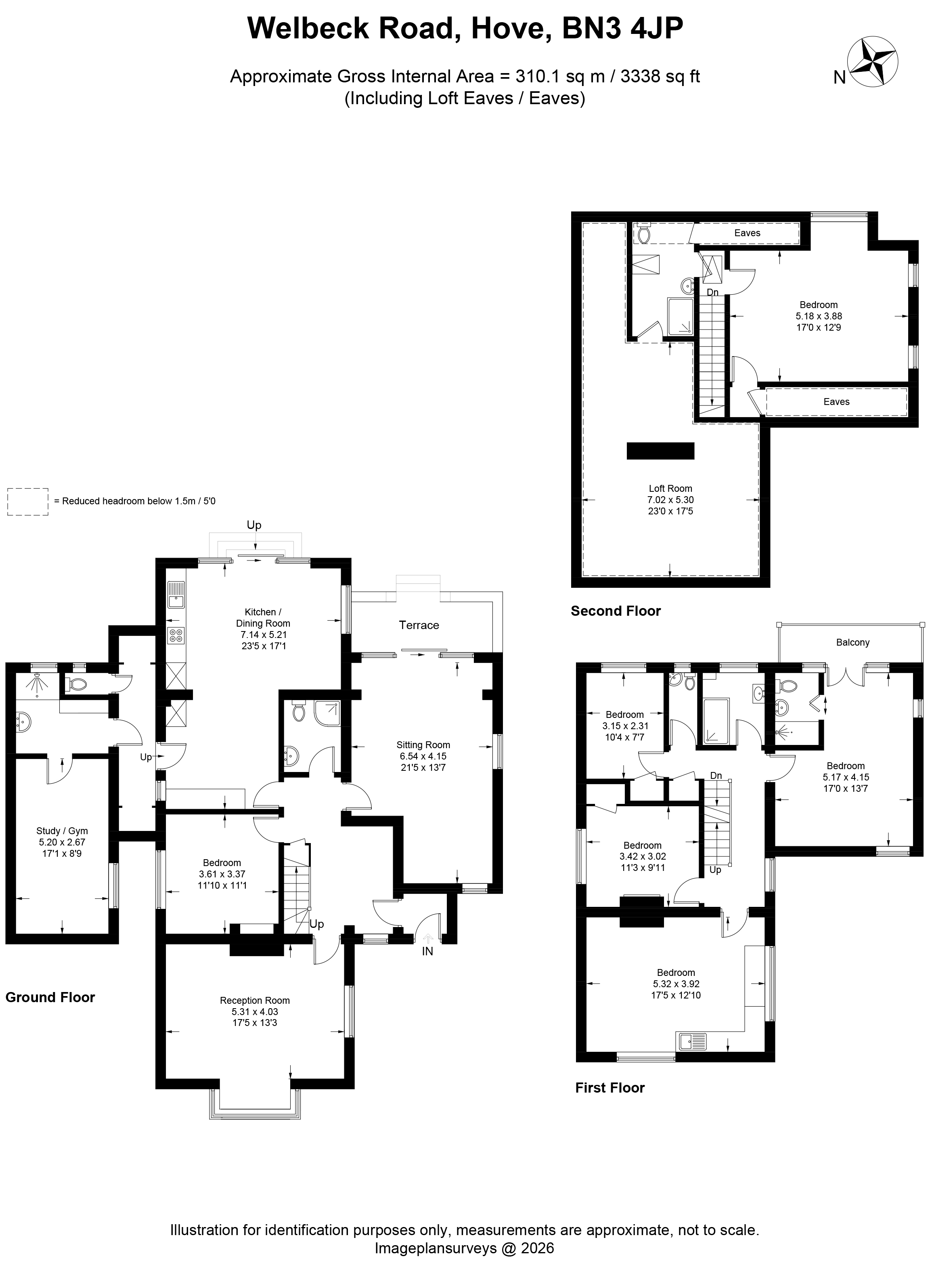 1, Welbeck Avenue, Hove floorplan