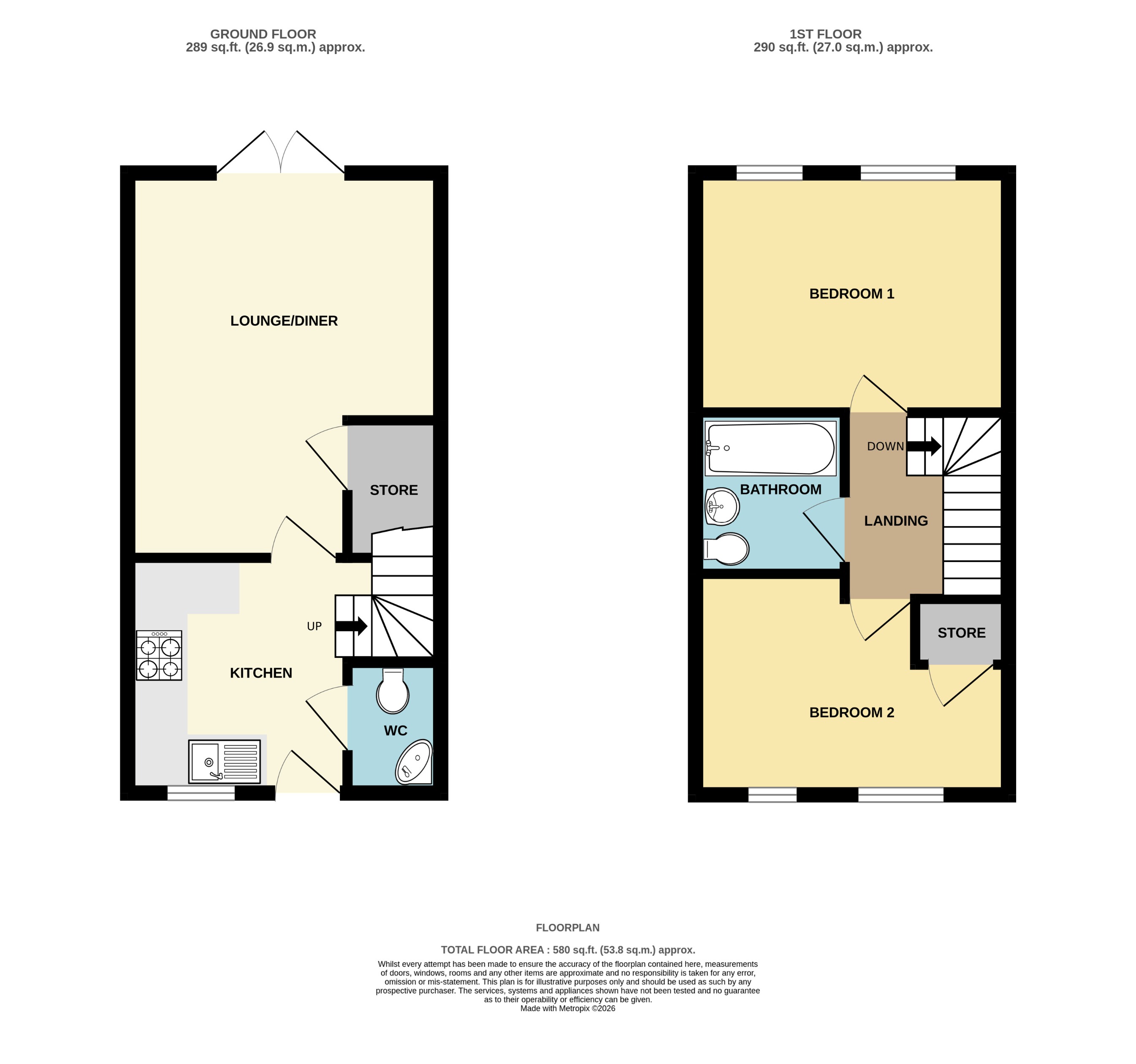 75, Fairfax Street, Lincoln floorplan