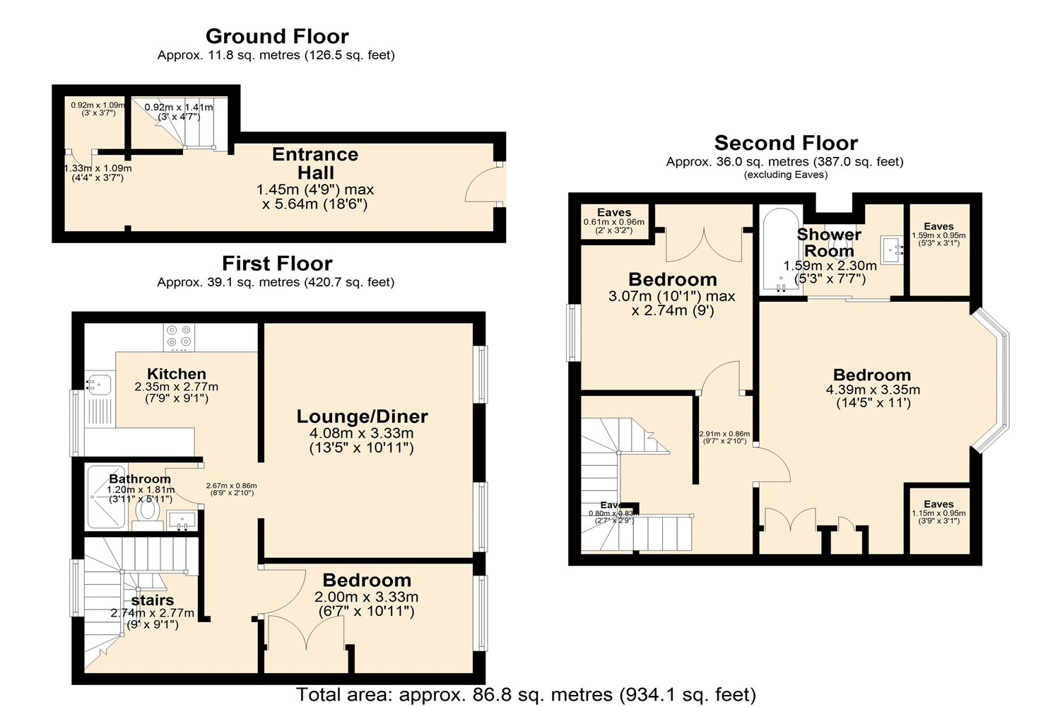 4a Market Parade, Winchester Road, Edmonton floorplan