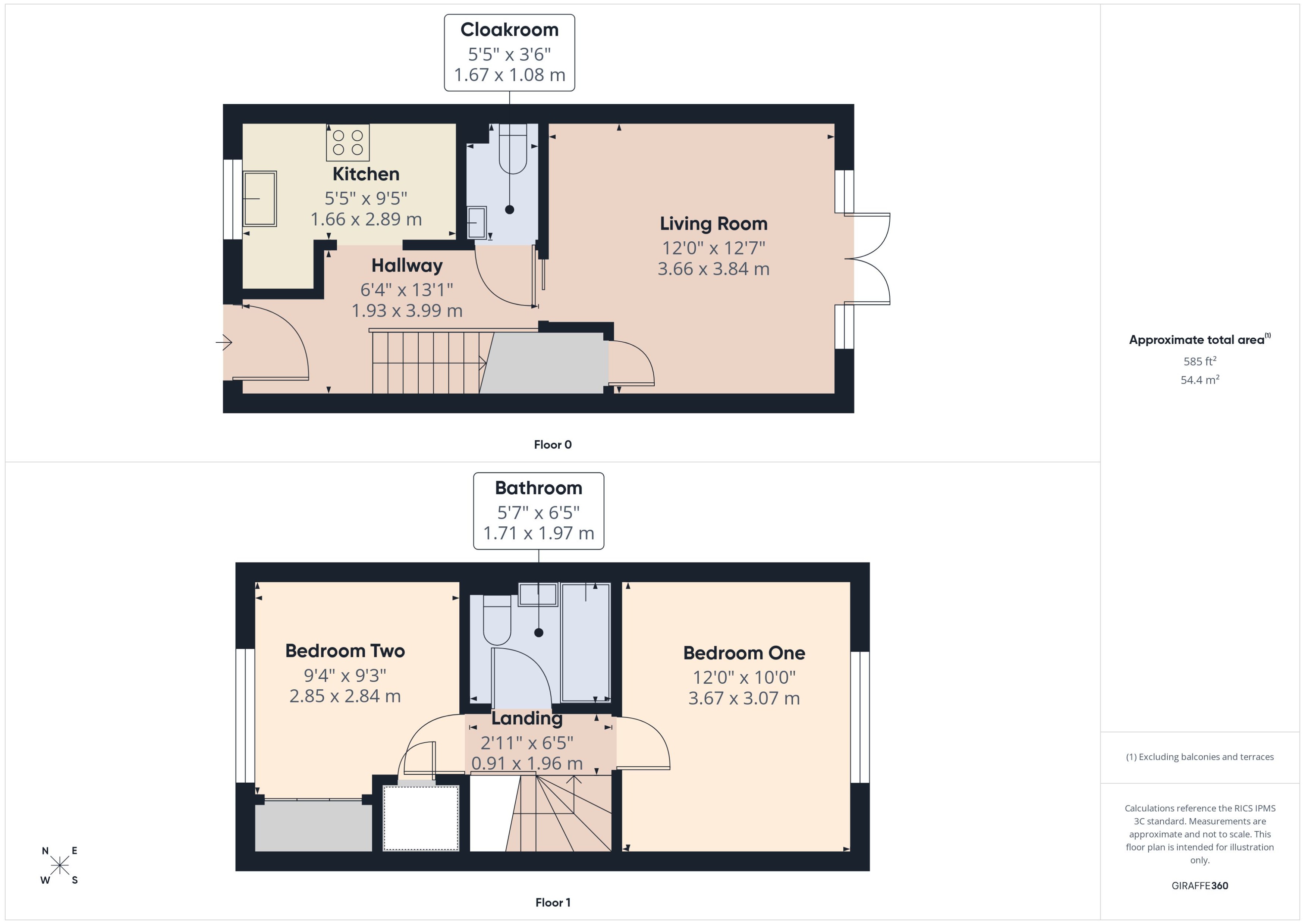 Gravelly Field, Ashford floorplan