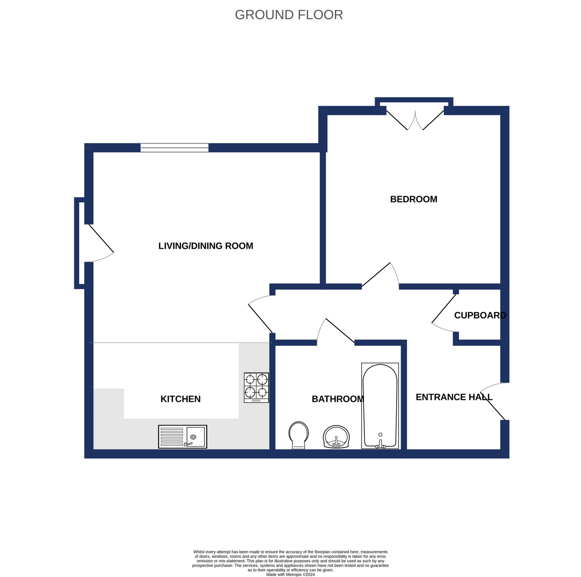 37, Trafalgar Road, Exeter floorplan