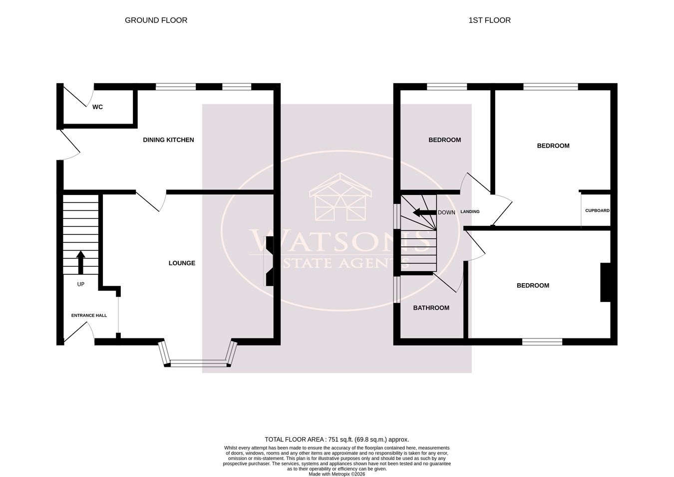 177, Newthorpe Common, Nottingham floorplan