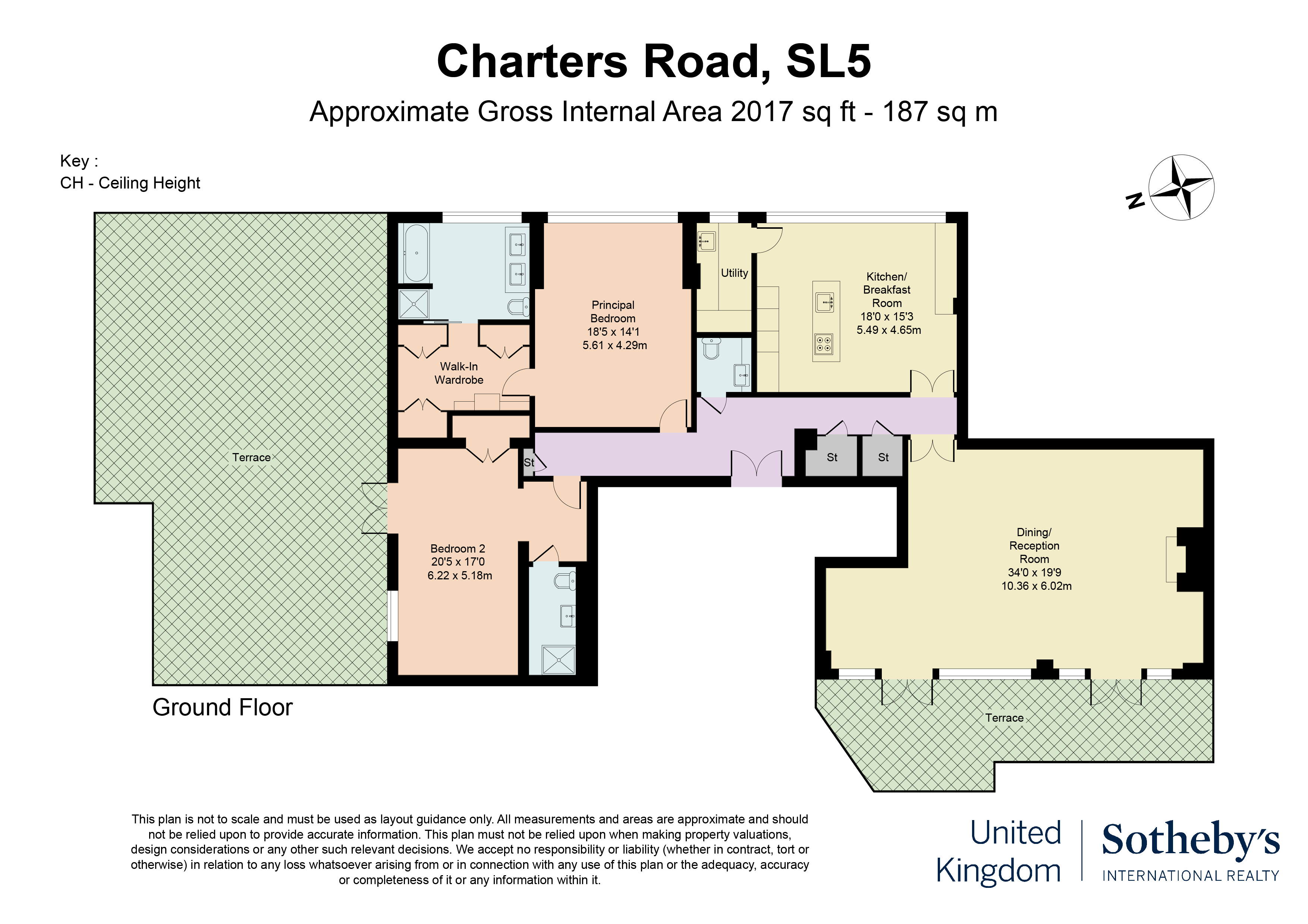 Charters, Charters Road, Berkshire floorplan