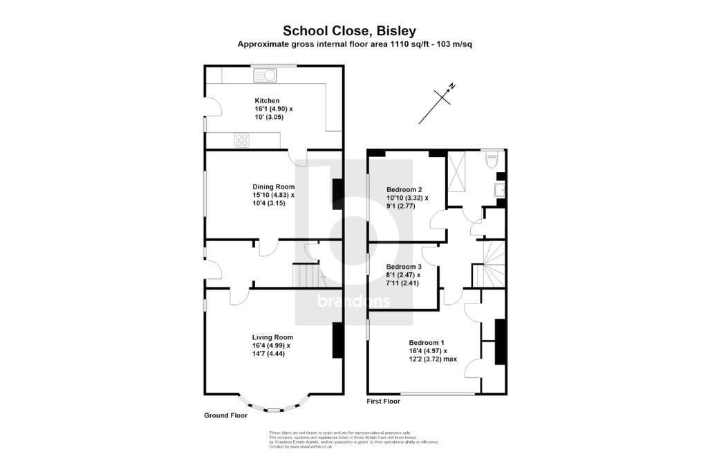 Chapel Cottage, School Close, Woking floorplan