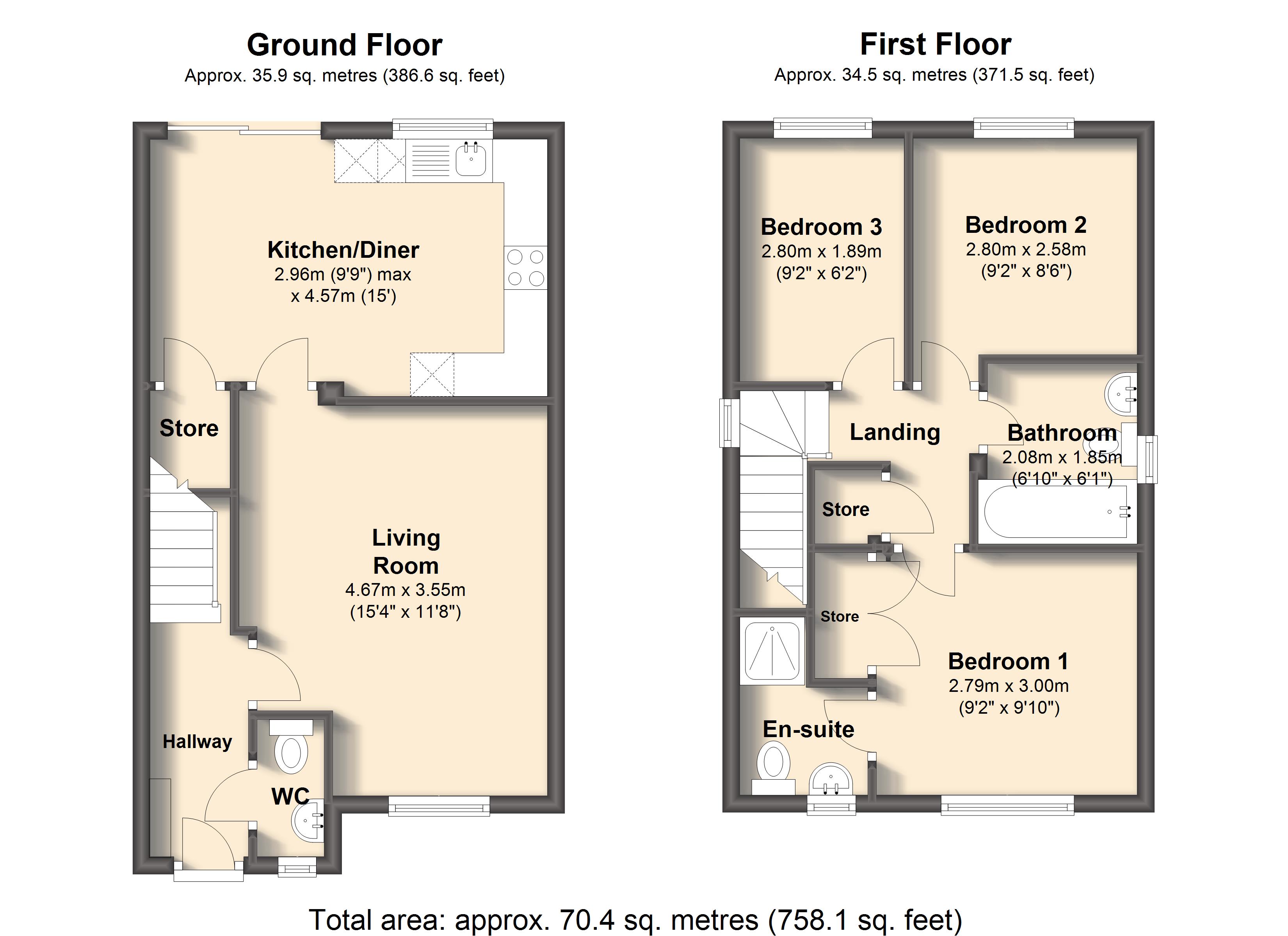 3 Bedrooms Detached house for sale in Mallory Close, Chesterfield S41