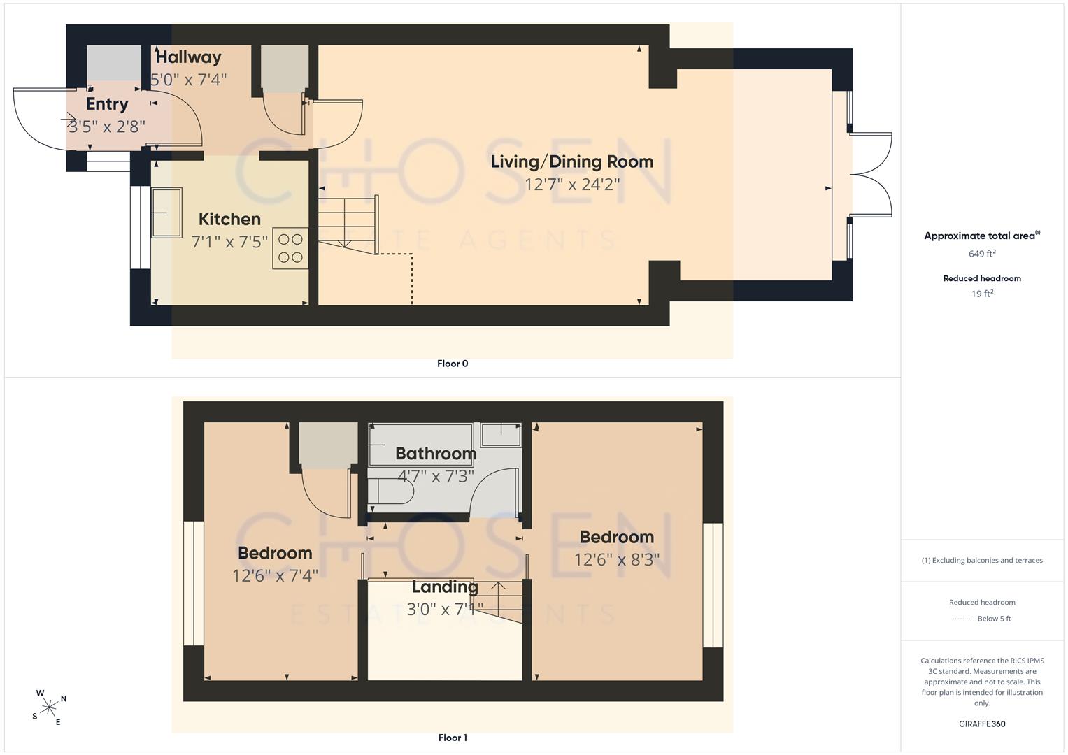 27, Harris Close, Gloucester floorplan
