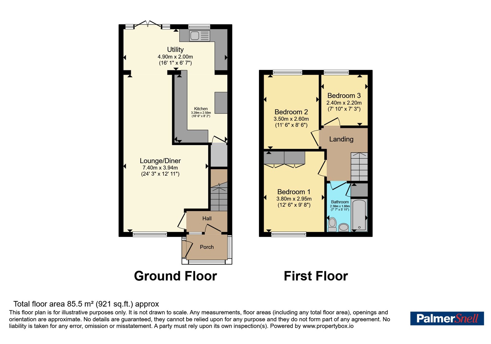 11, Carisbrooke Crescent, Dorset floorplan