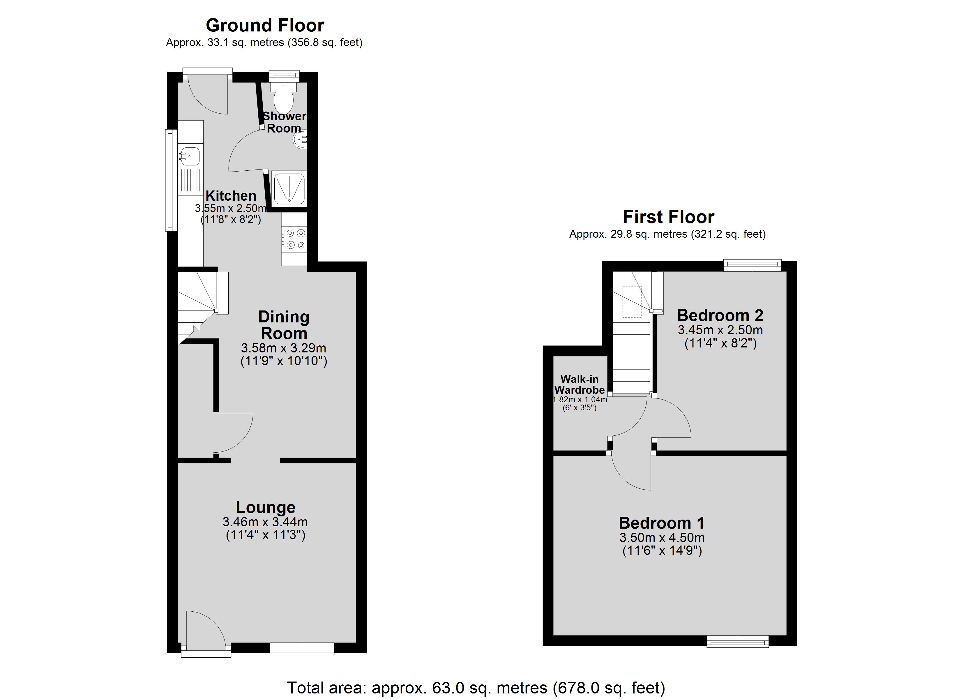 19, Dear Street, Market Rasen floorplan