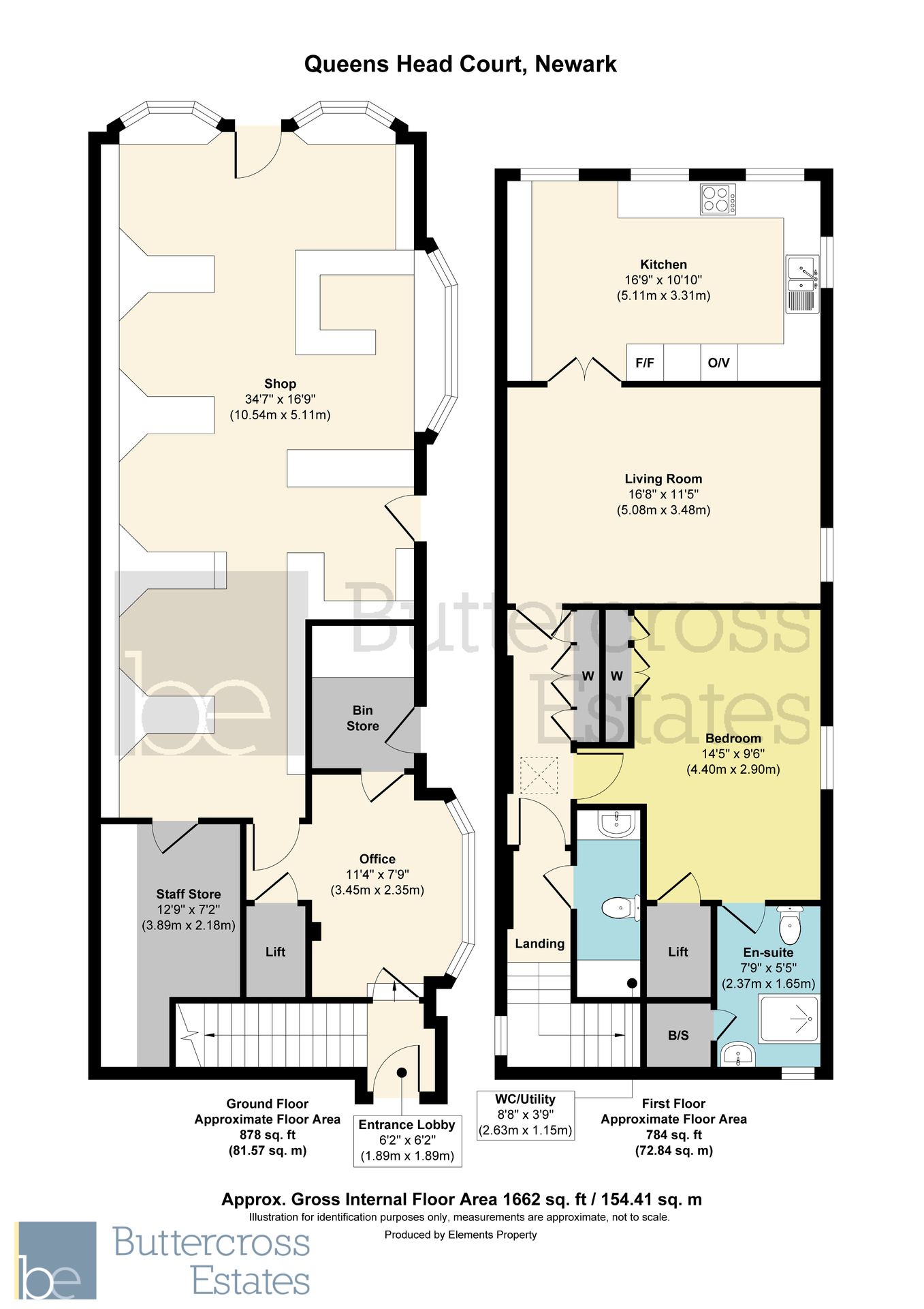 3 Queens Head Court, Newark floorplan