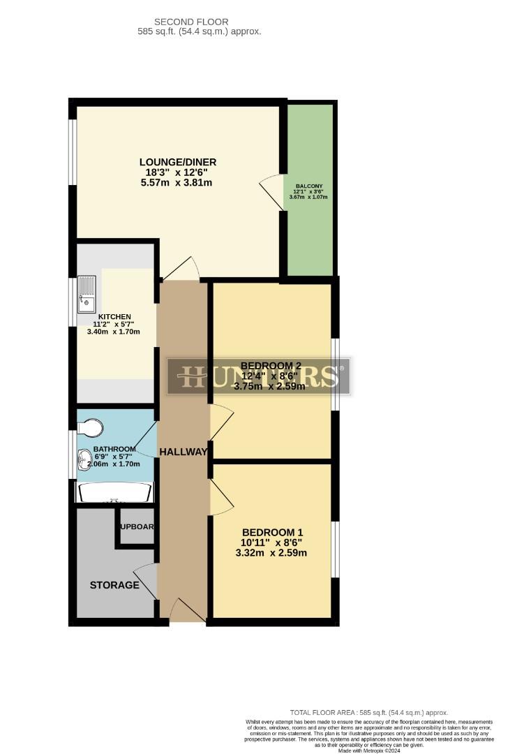 25, Wilsons Close, Scunthorpe floorplan