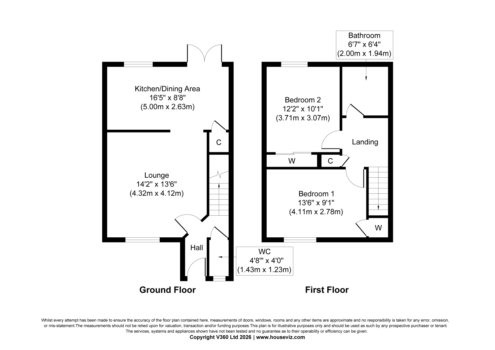 18 Alexander Maclaren Gardens, Kilmarnock floorplan