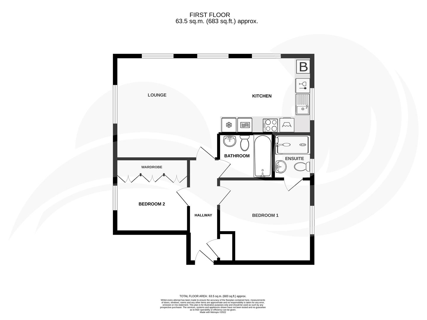5, Old Brewery Lofts, Church Street, Faversham floorplan