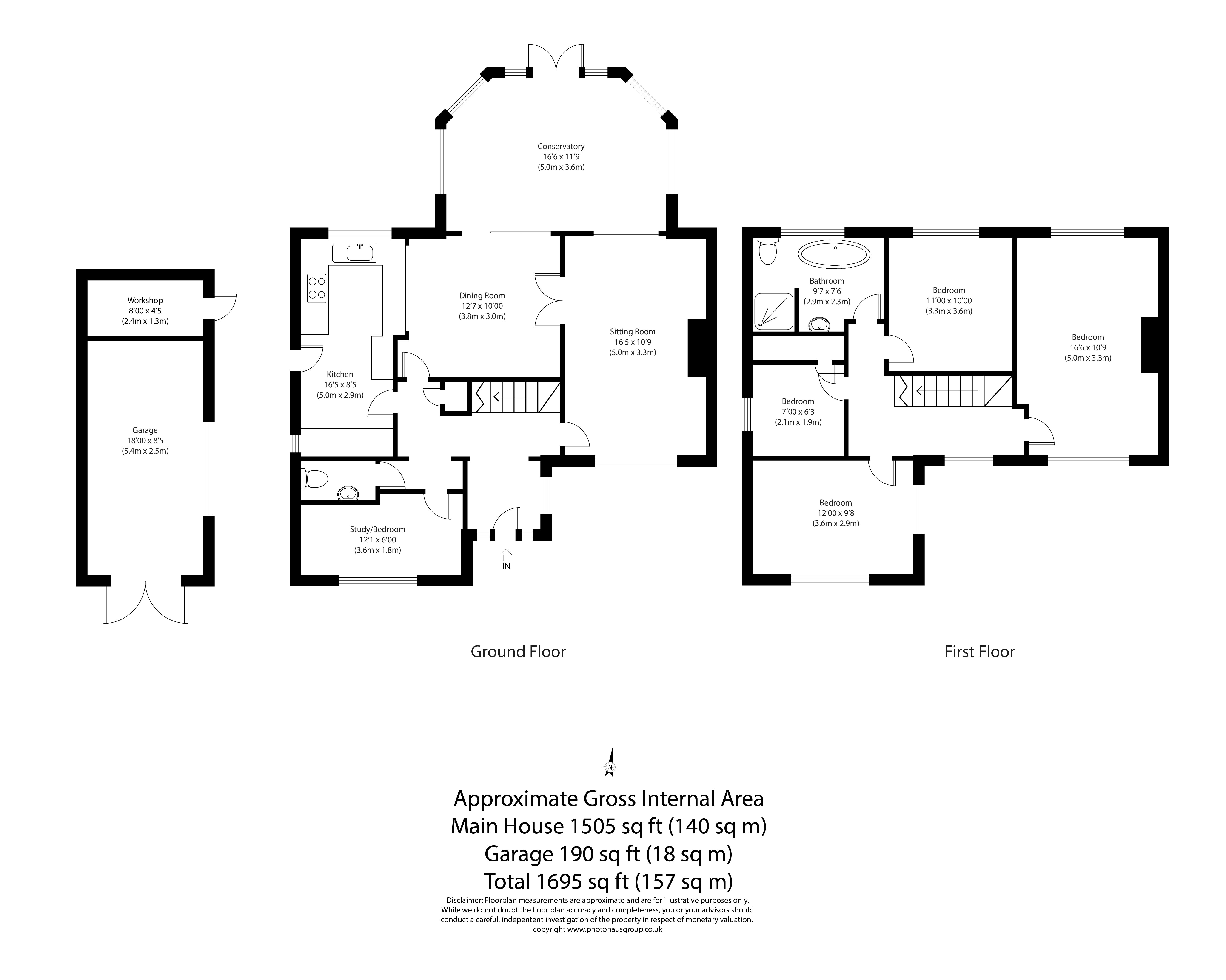 53, Fourth Avenue, Essex floorplan