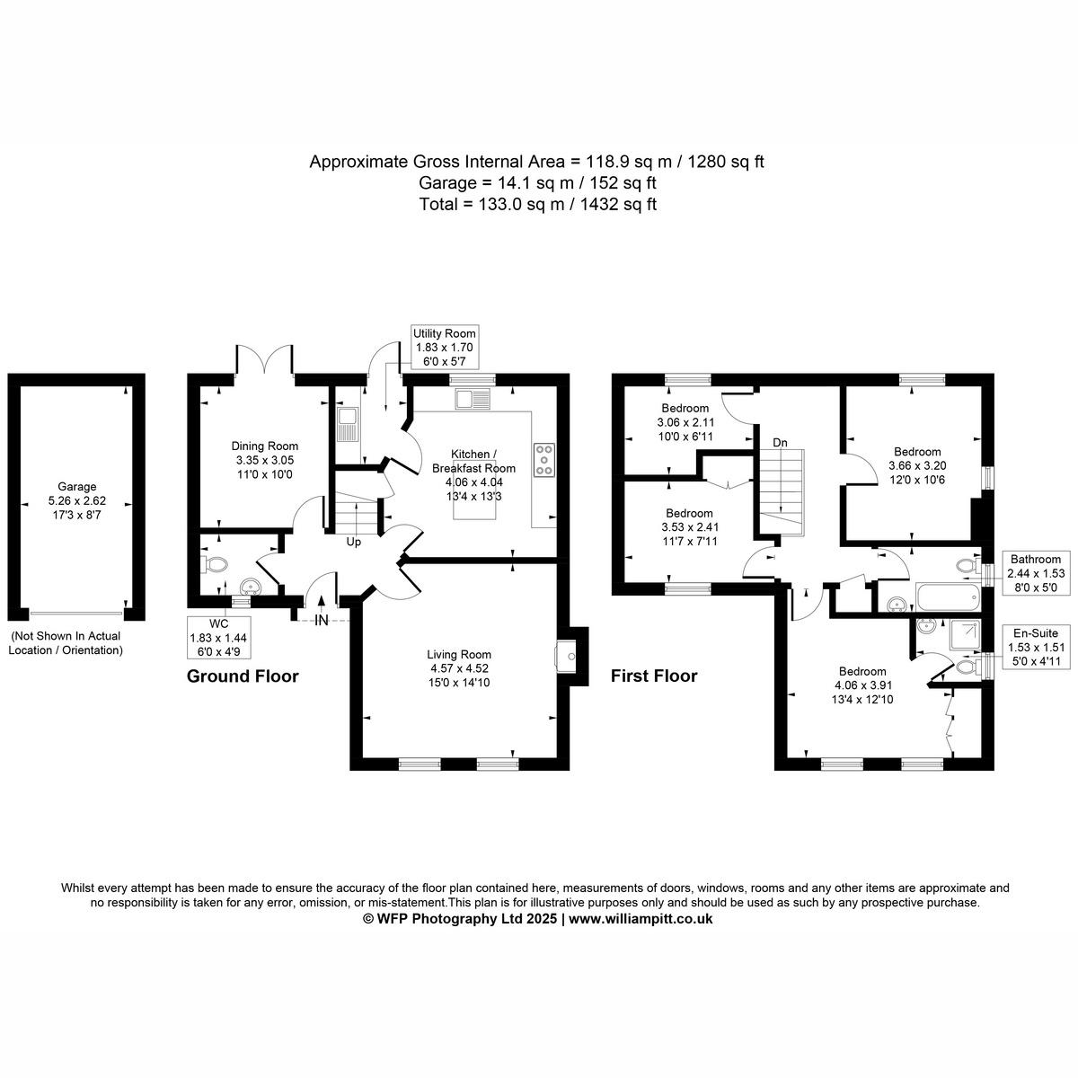 11, Alan Avenue, Newton Flotman floorplan