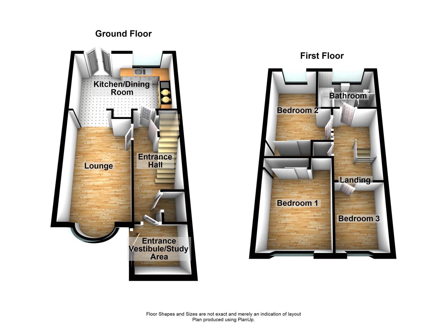 3 Bedrooms Terraced house for sale in Coniston Close, Ifield, Crawley RH11