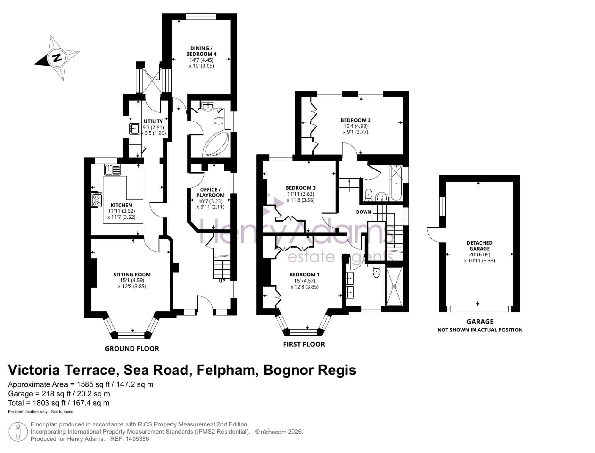 7 Victoria Terrace, Sea Road, Bognor Regis floorplan