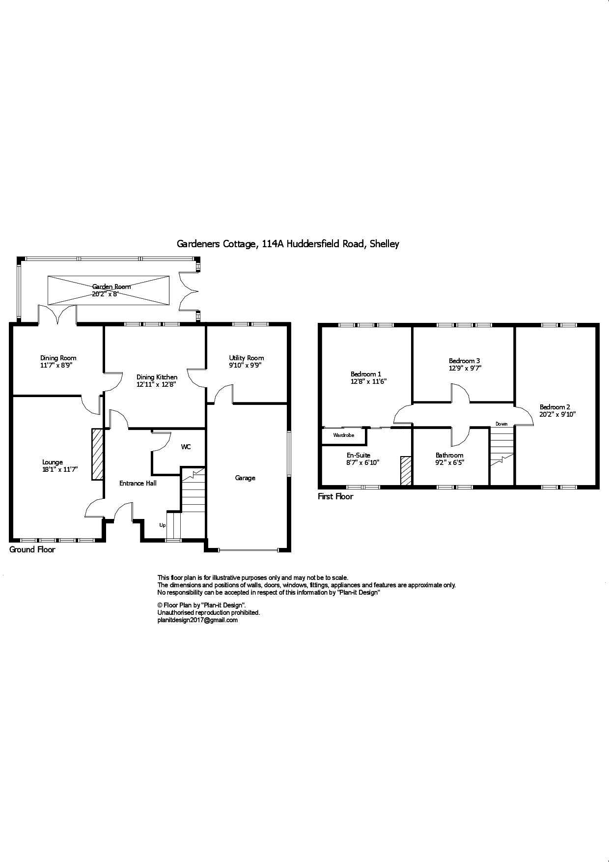 3 Bedrooms Detached house for sale in Huddersfield Road, Shelley, Huddersfield HD8