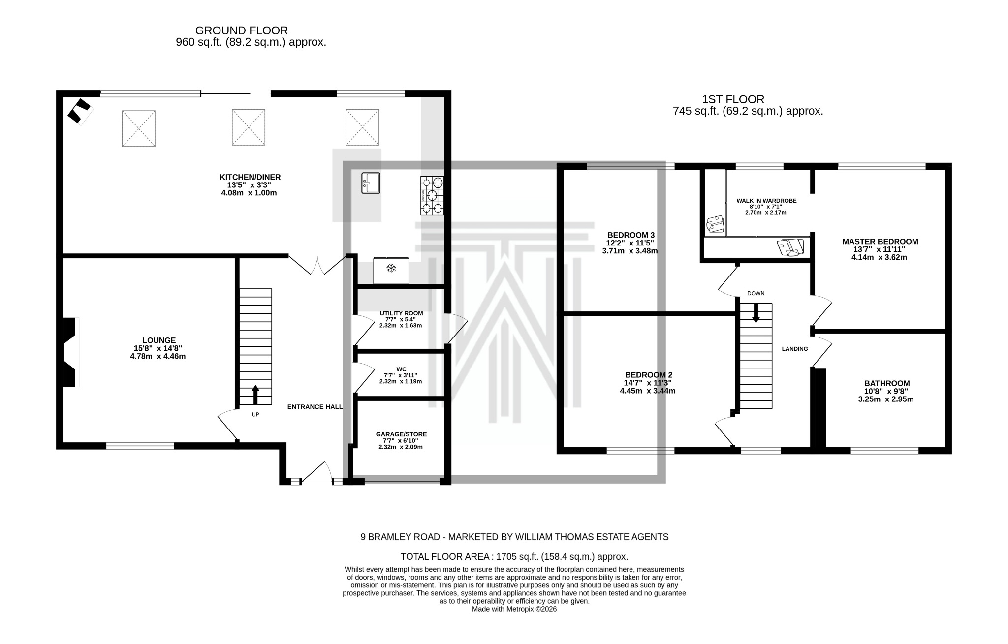 9 Bramley Road, Bolton floorplan