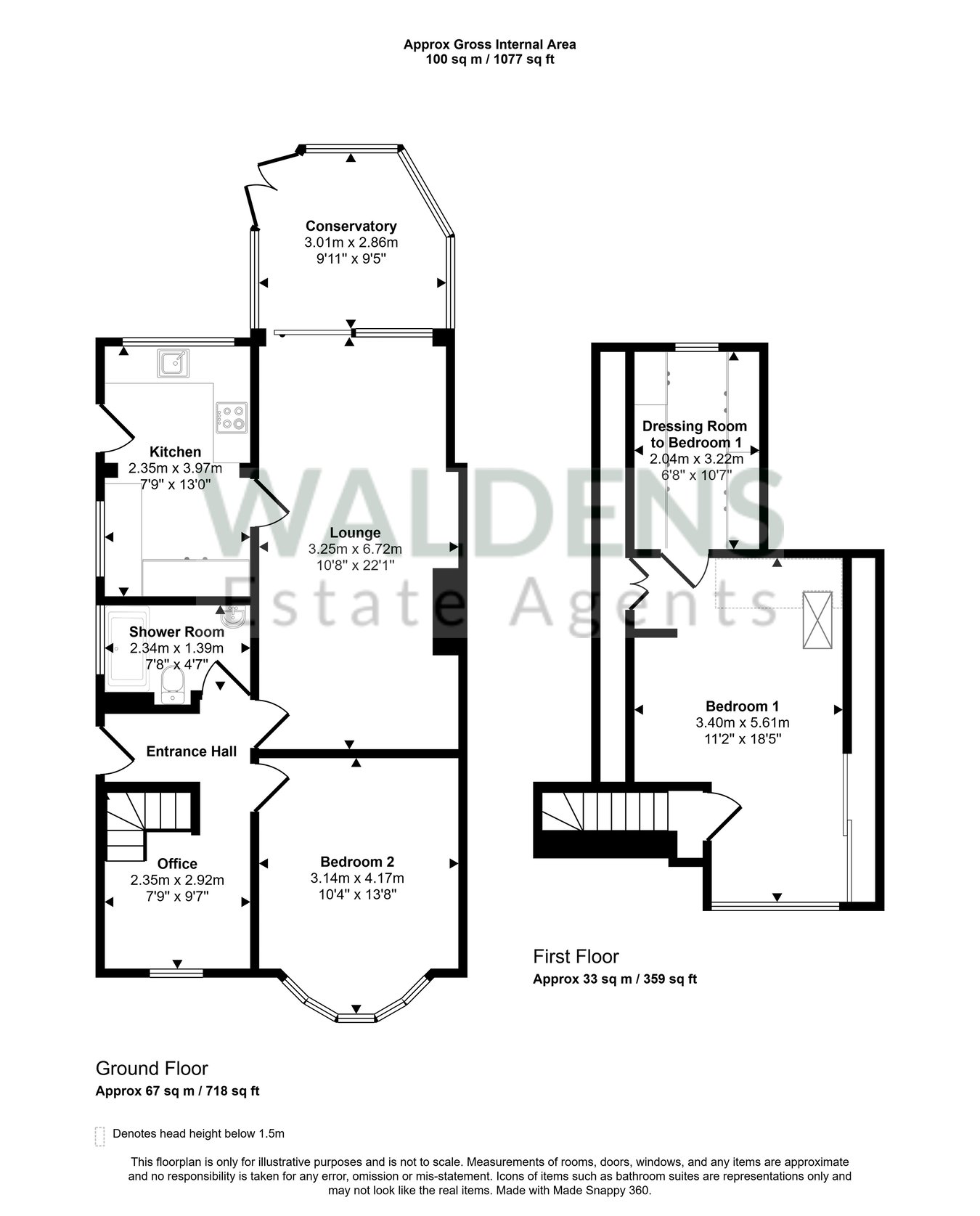 59, Chantry Avenue, Bedford floorplan