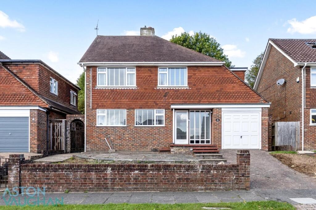 4-bed detached on 51, Brangwyn Drive, Brighton, £775,000