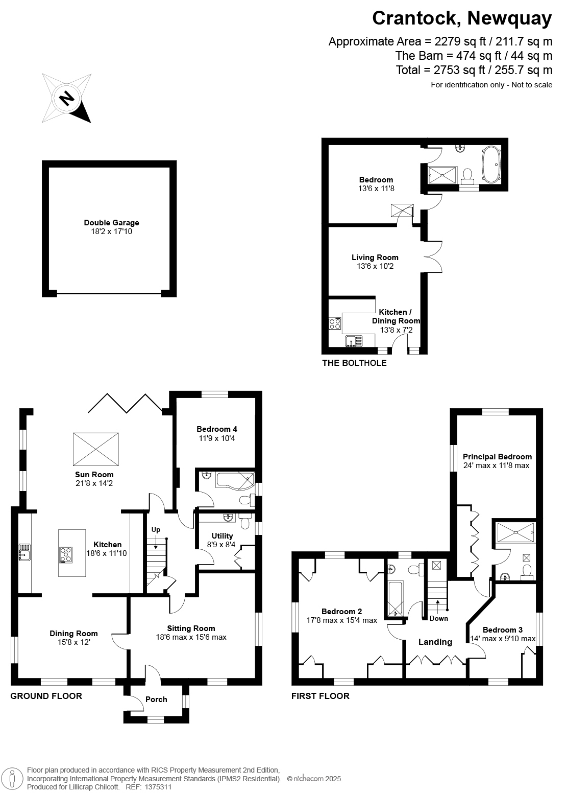 The Orchard, Newquay floorplan