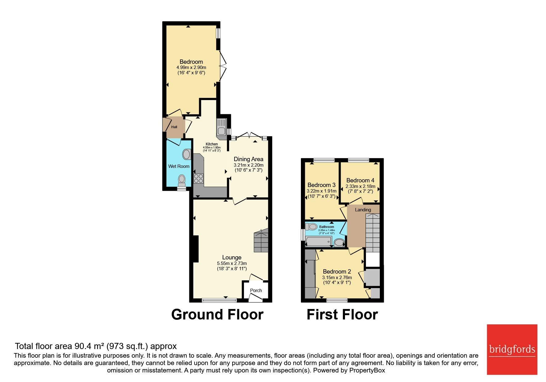 83, Longbrook Avenue, Preston floorplan