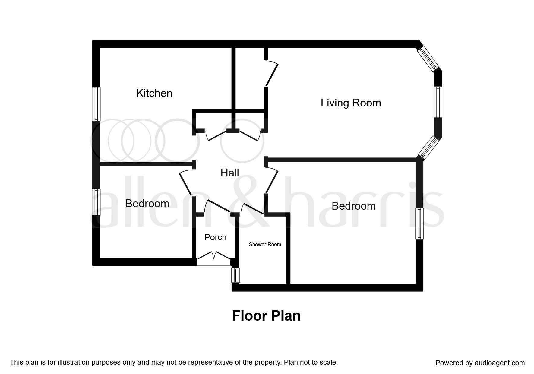 2 Bedrooms Flat for sale in Clarkston Road, Cathcart, Glasgow G44