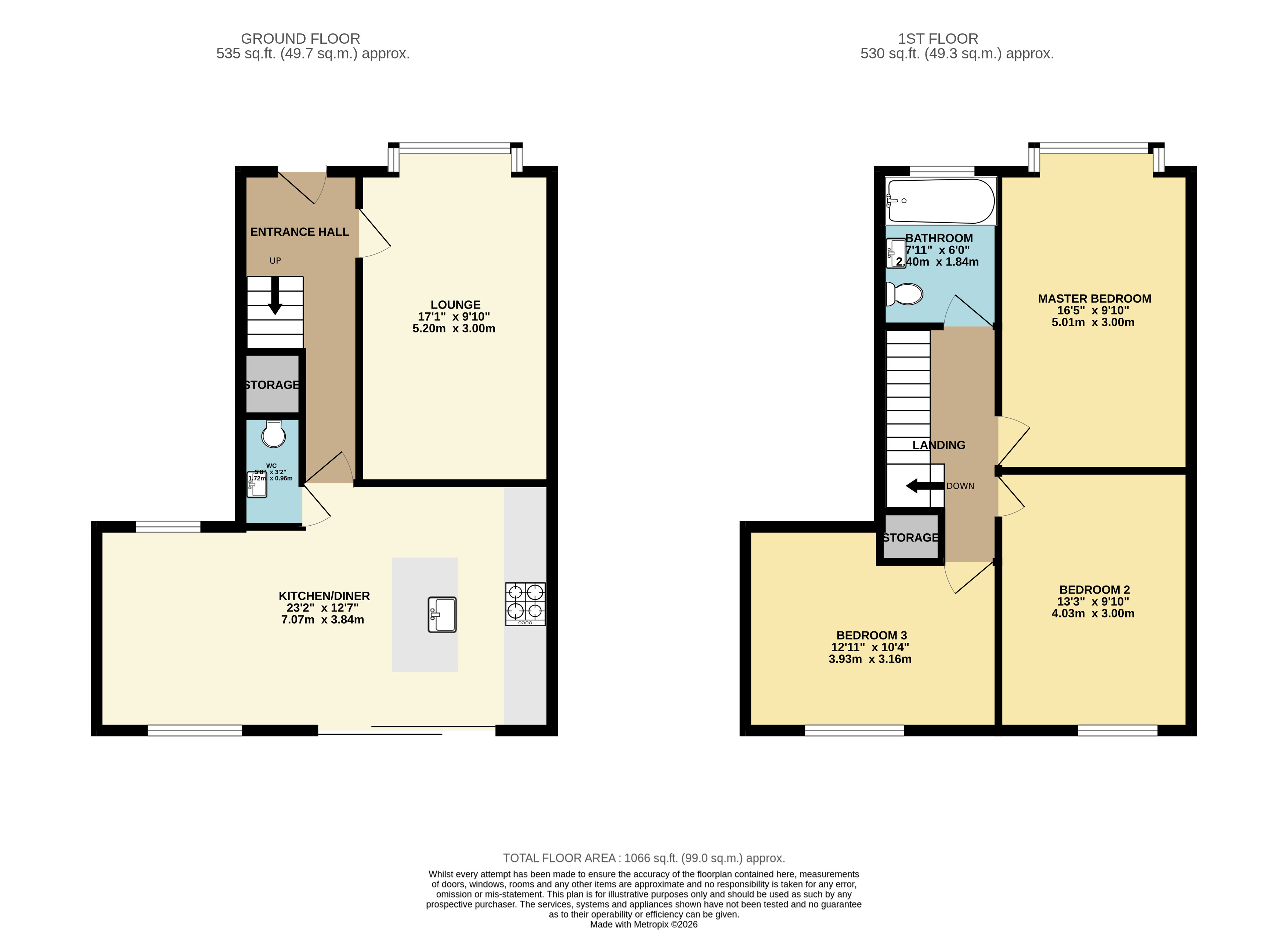 5A, Heswall Road, Stockport floorplan