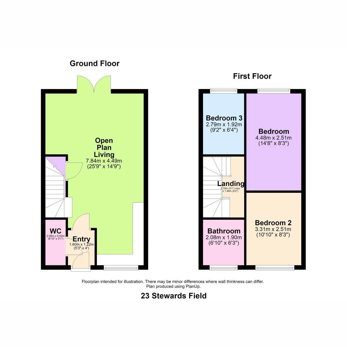 23, Stewards Field Drive, Birmingham floorplan