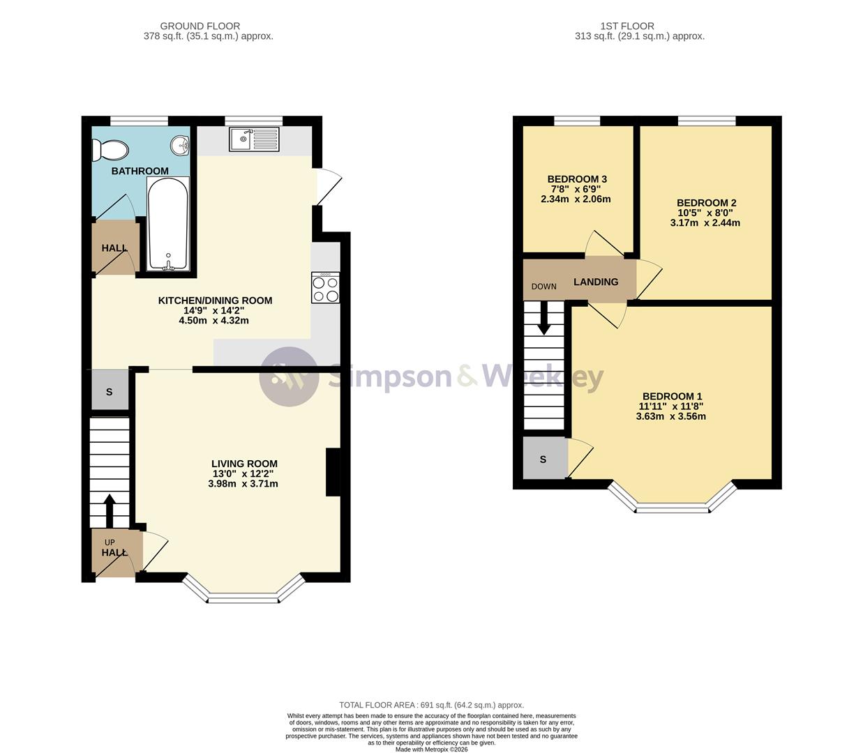 Prospect Avenue, Irchester floorplan