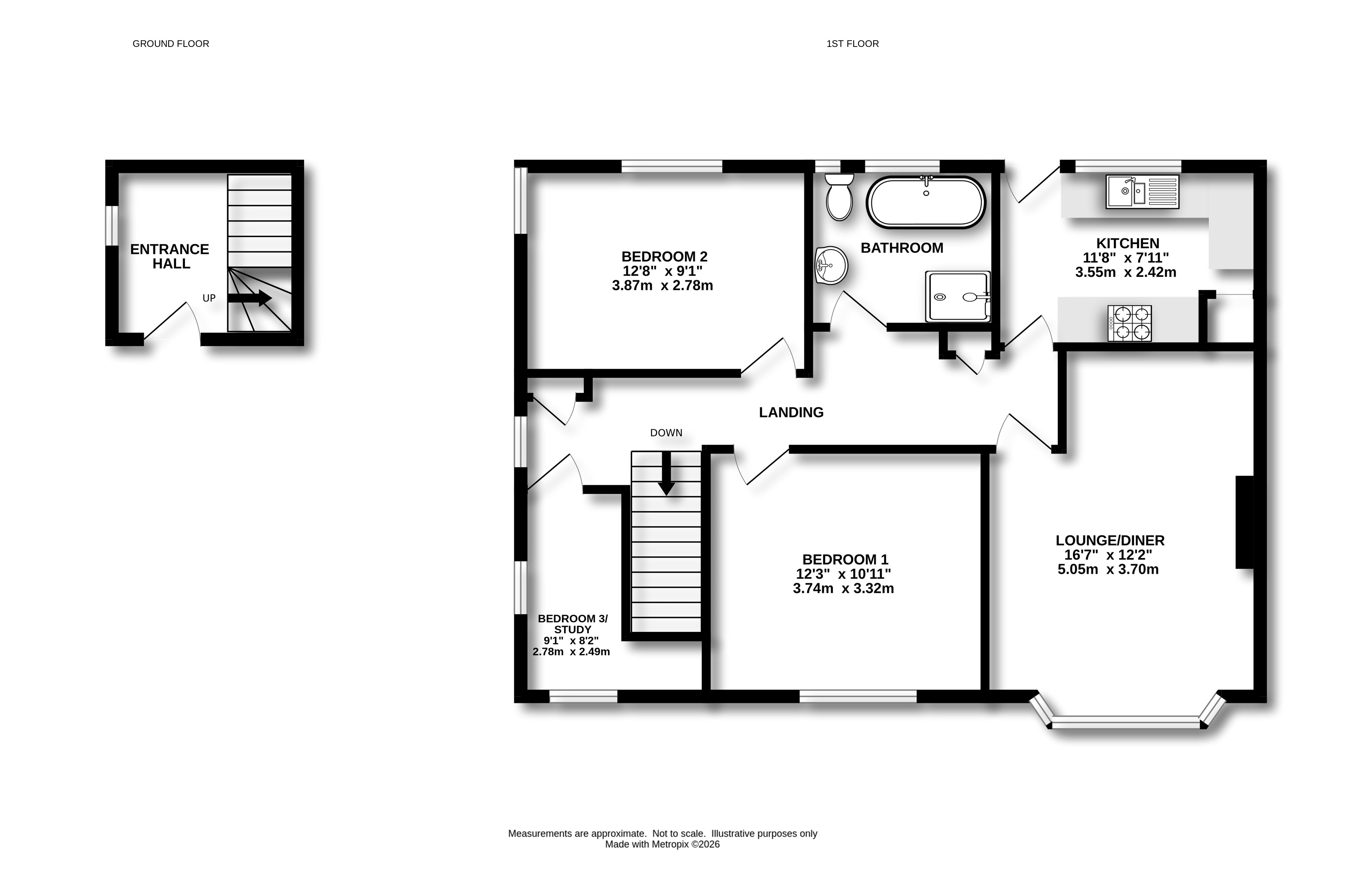 23A,, Attfield Close, Ash floorplan