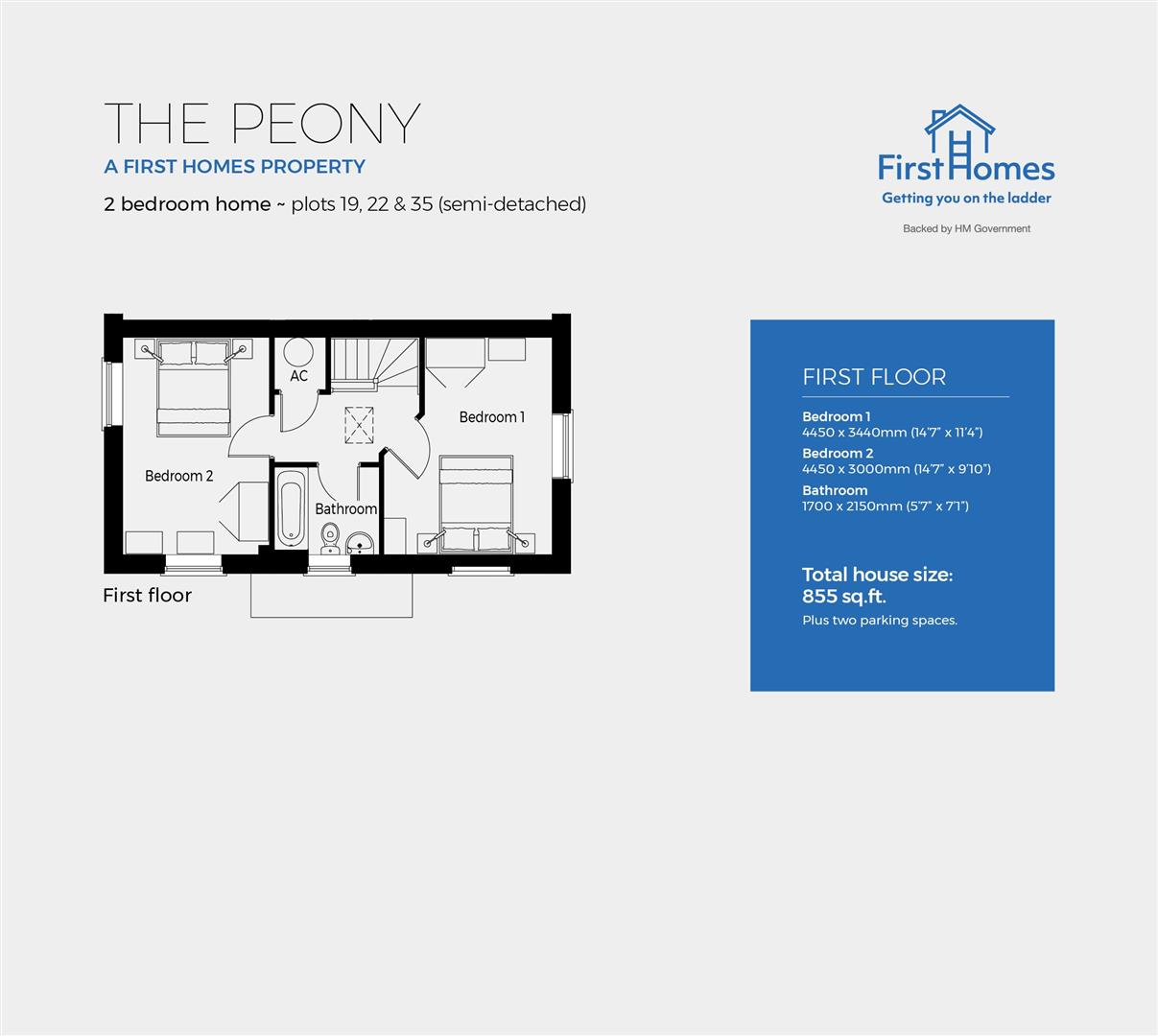 Plot 19, Peony, Severn Meadows, Upton Upon Severn floorplan