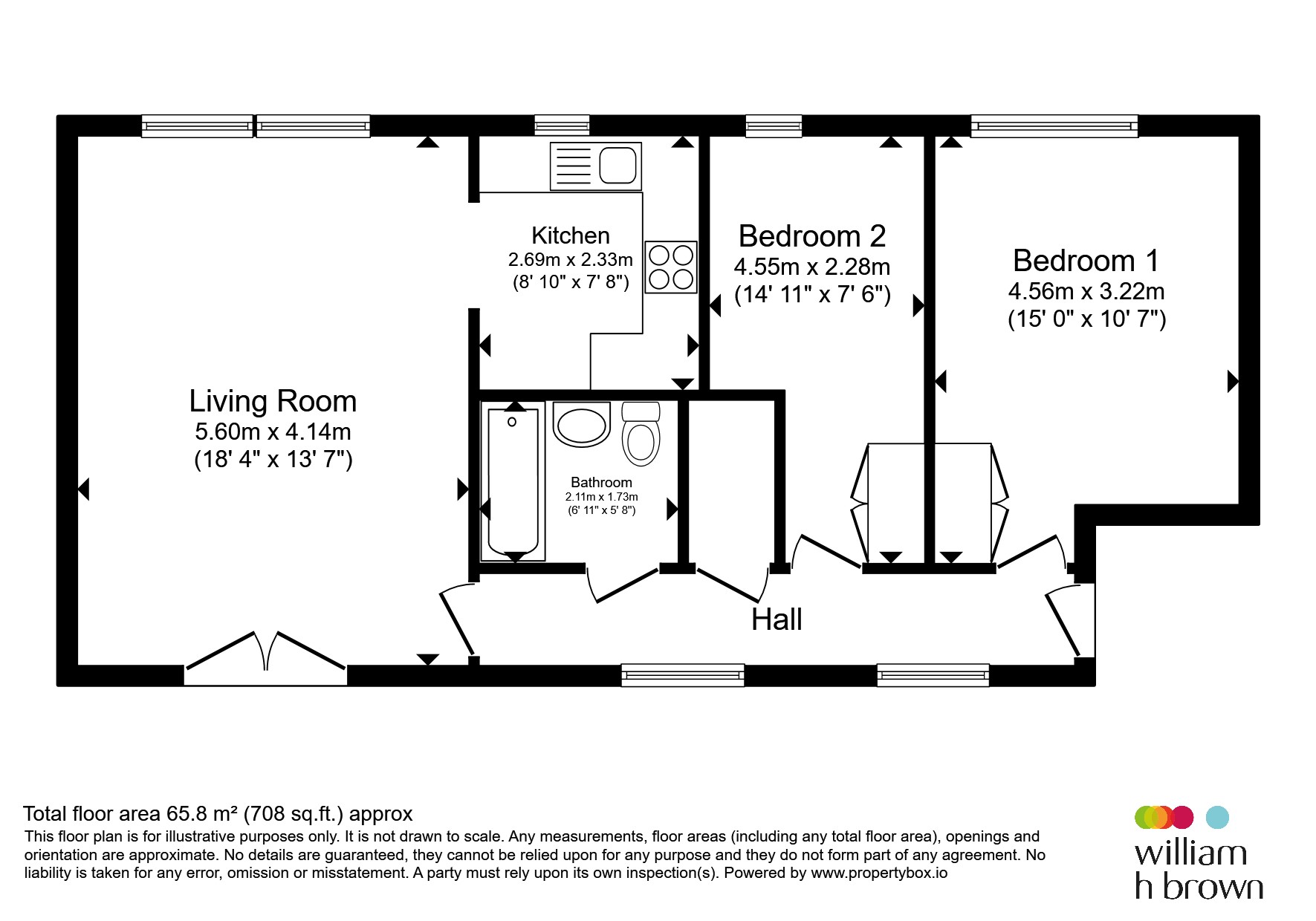 24, Near Side, Northampton floorplan