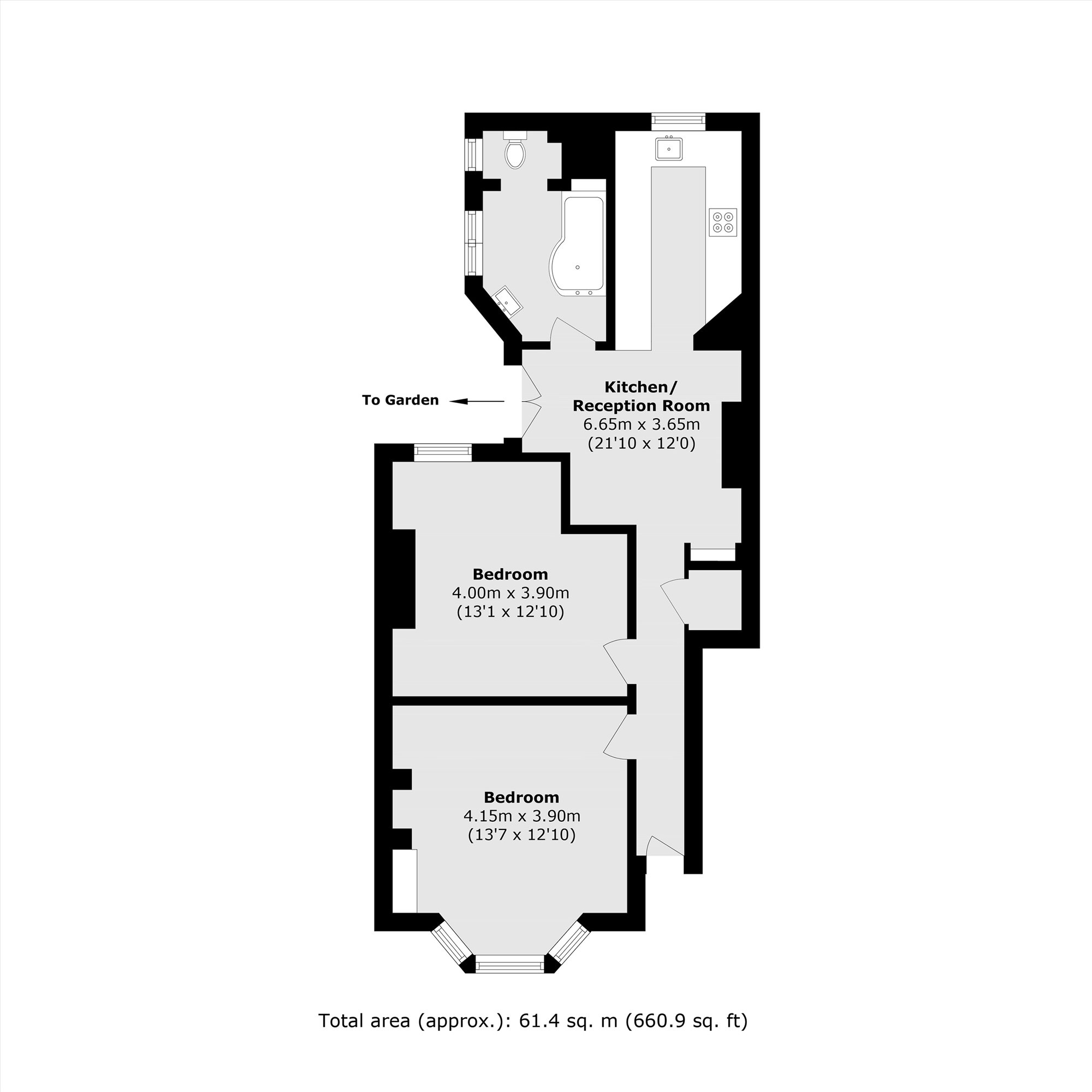229, Murchison Road, Leyton floorplan