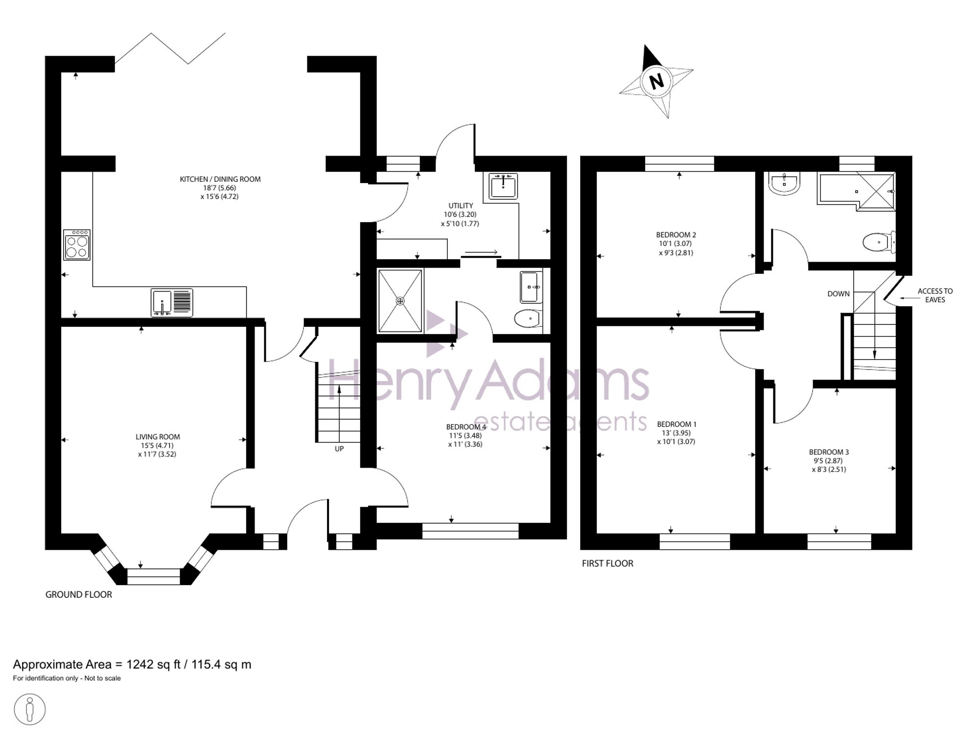 6 Elm Grove, Chichester floorplan