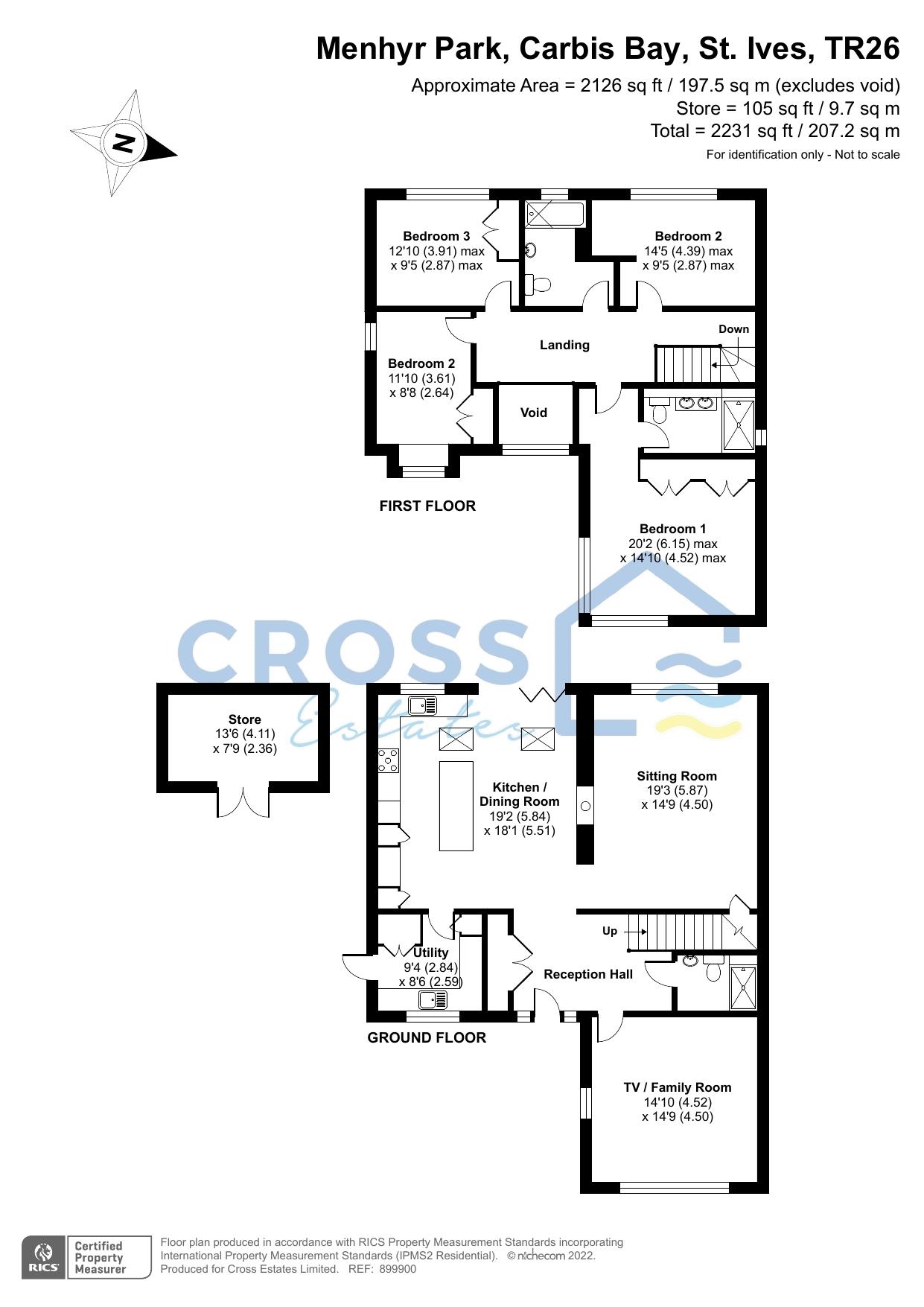 Menhyr Park, Carbis Bay, St. Ives TR26, 4 bedroom detached house for