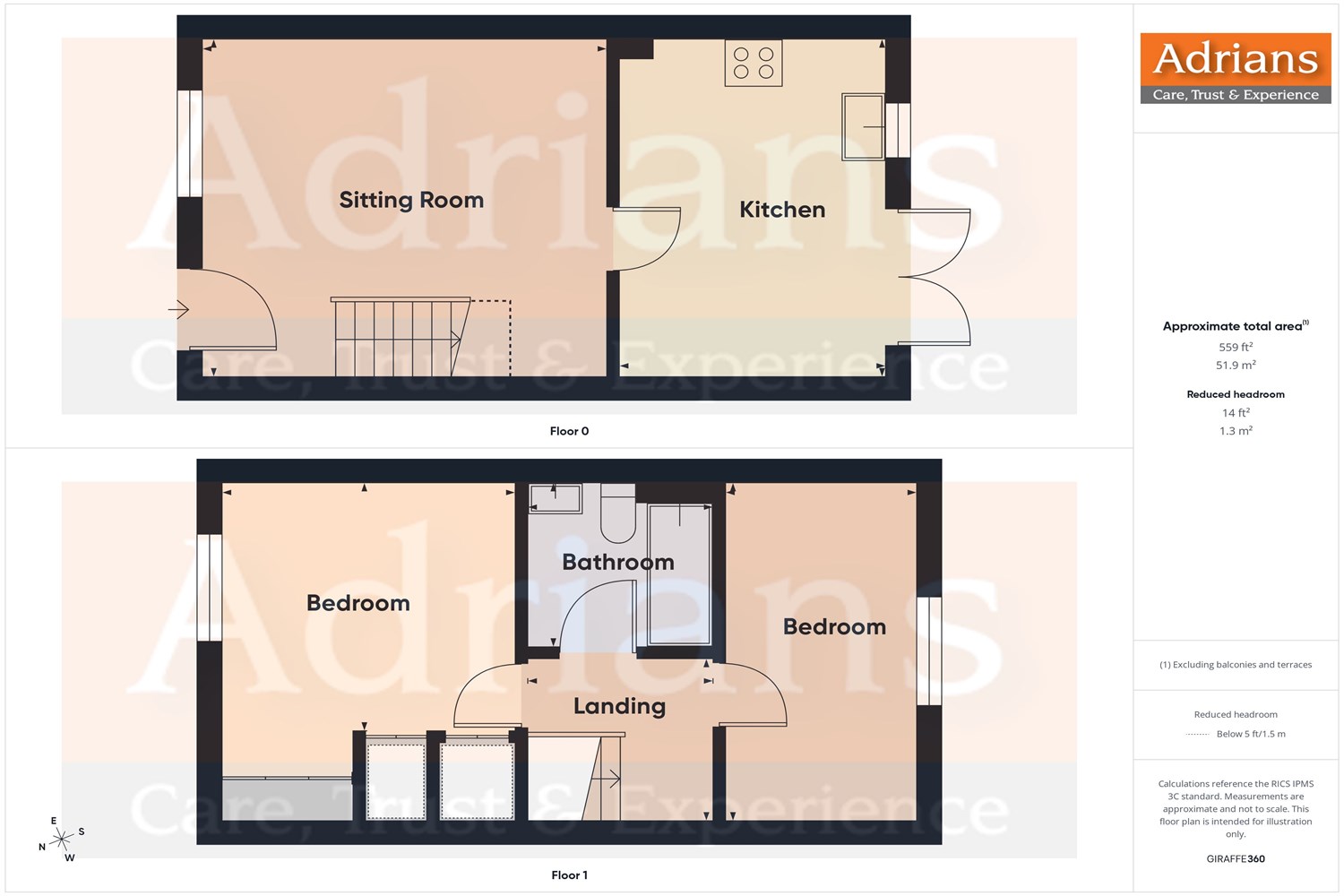 25, Ramshaw Drive, Chelmsford floorplan
