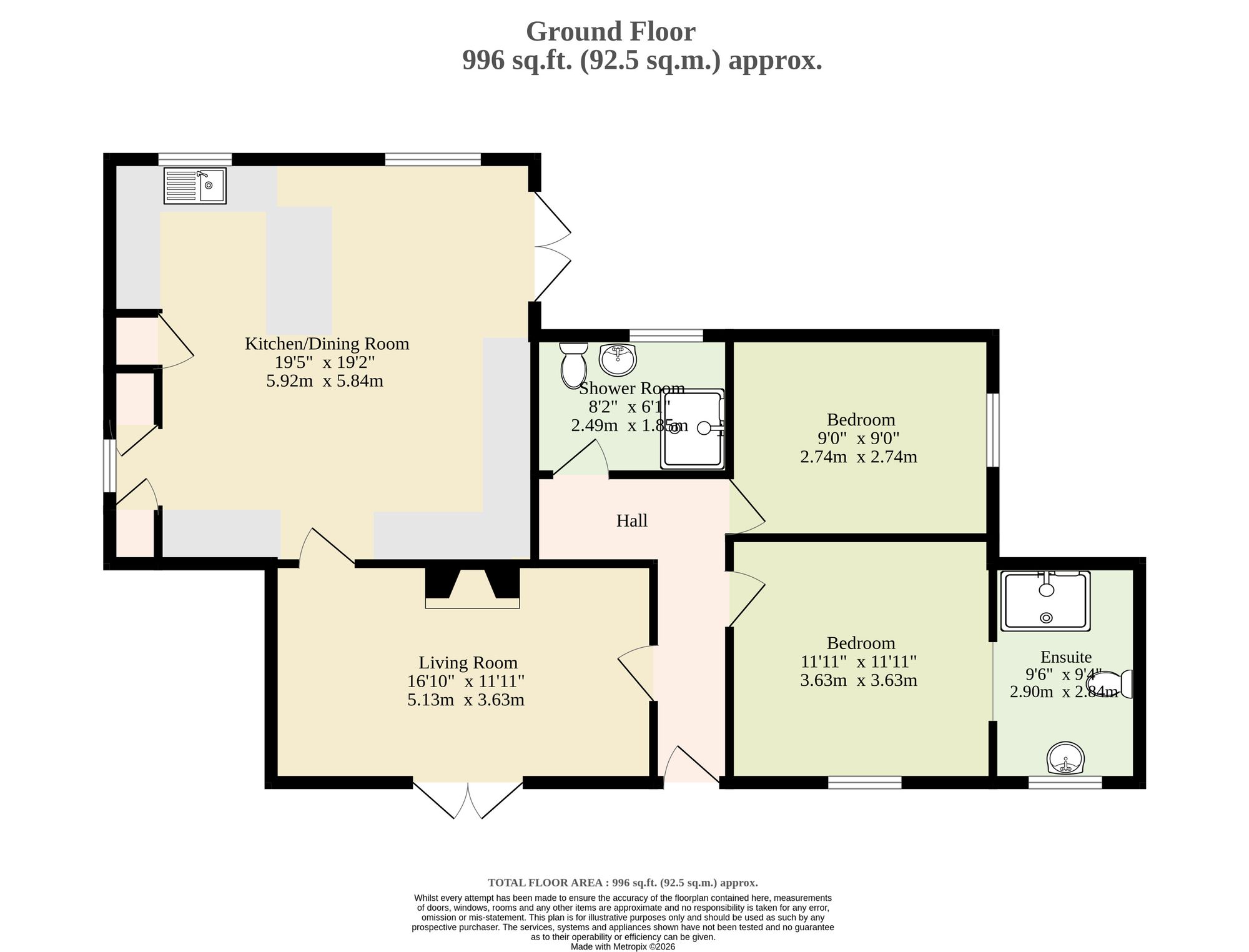 Mildmay Lodge Pound Hill, Stowmarket floorplan