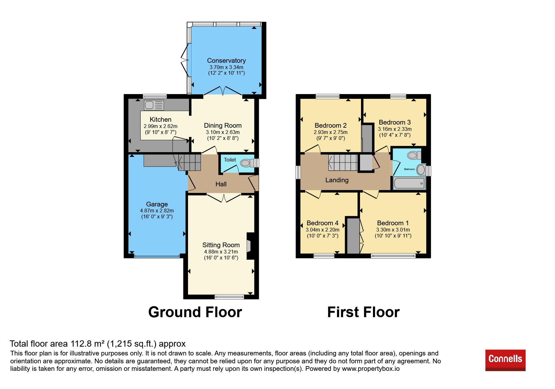497, Thorney Leys, WITNEY floorplan