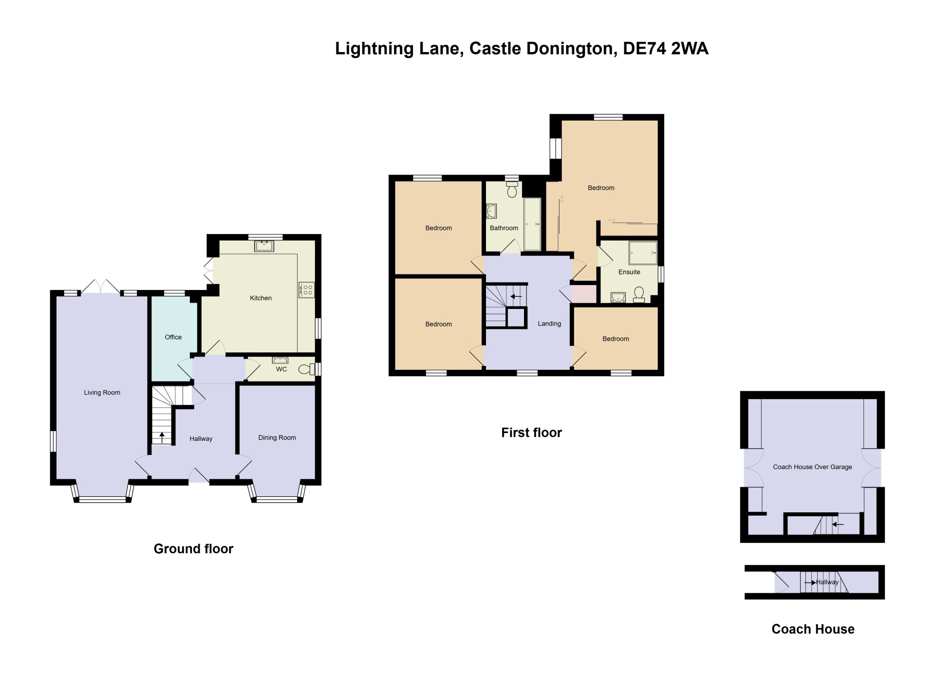 8, Lightning Lane, Castle Donington floorplan