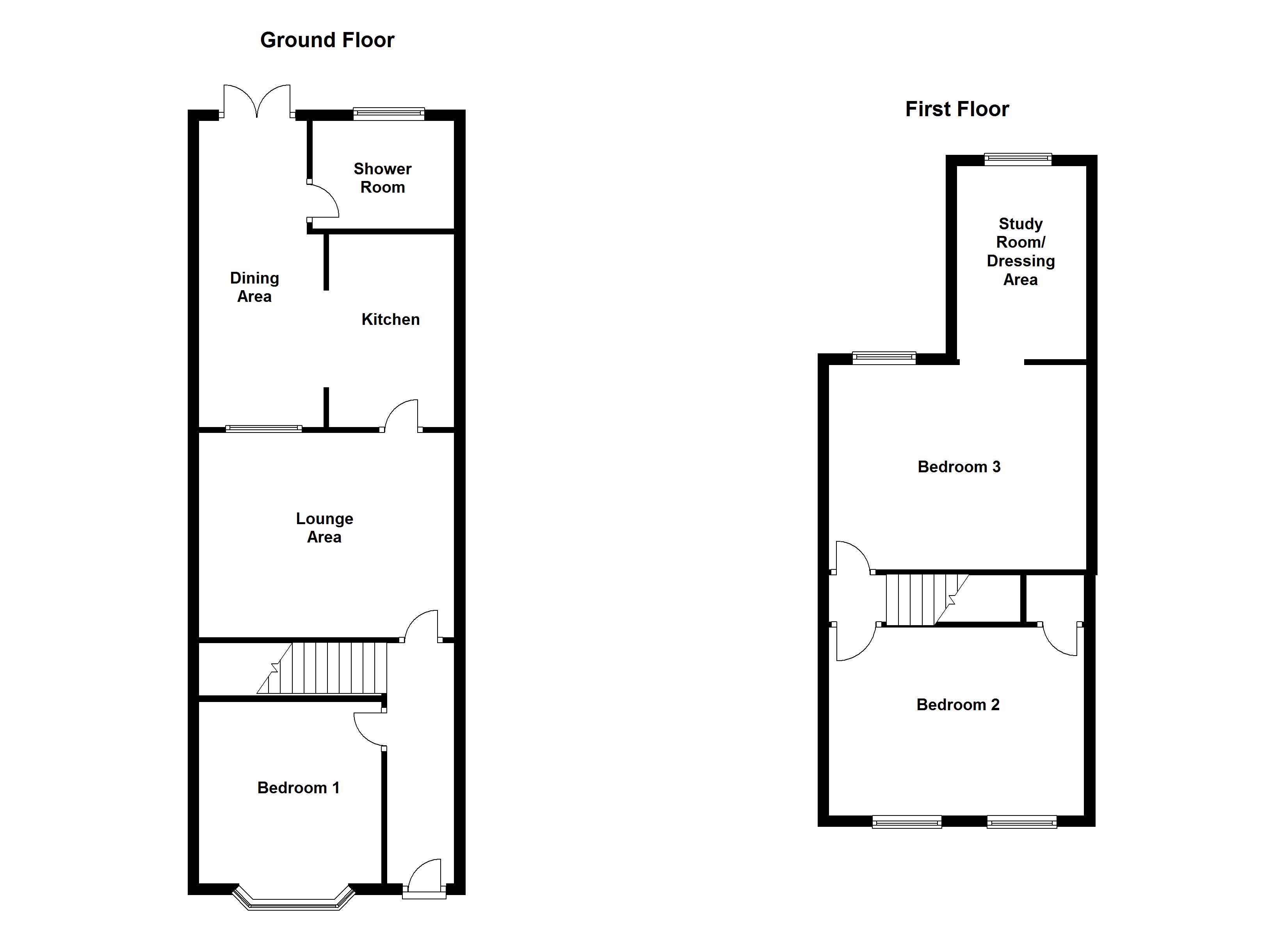 3 Bedrooms Terraced house to rent in Martyrs Field Road, Canterbury CT1