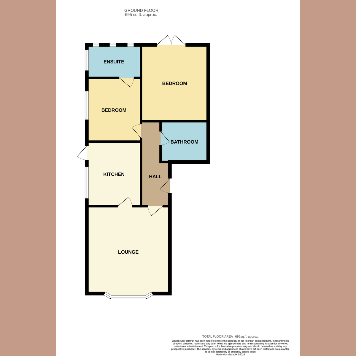 12A, Gloucester Terrace, Southend-on-sea floorplan