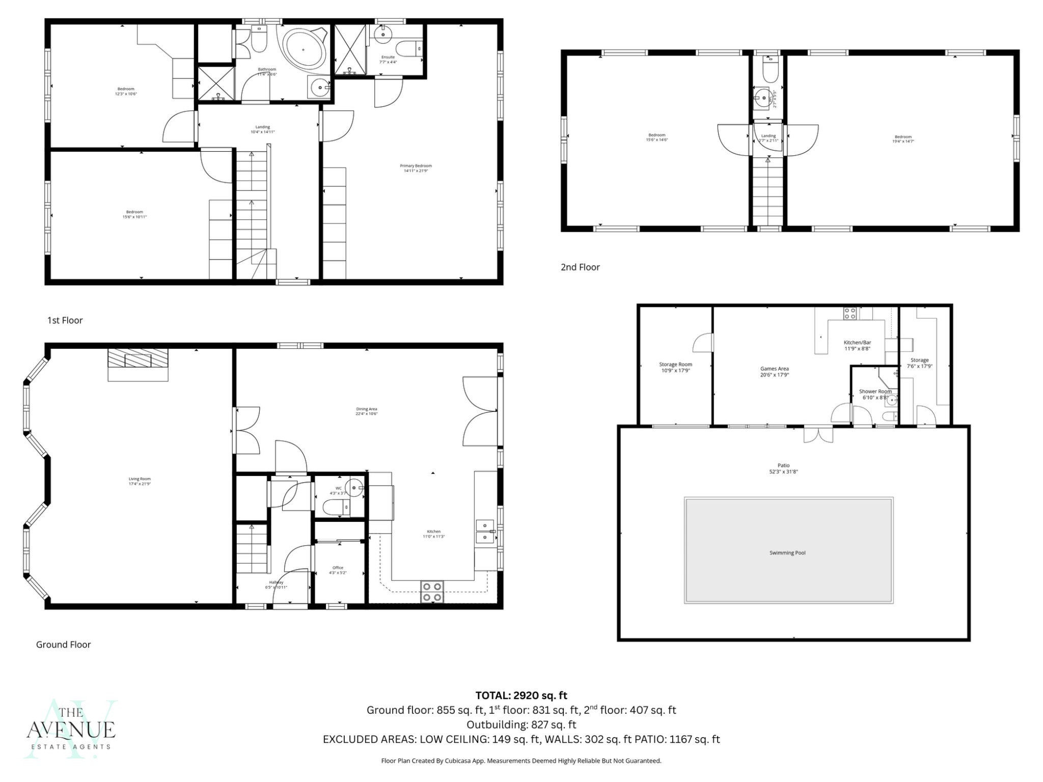 13 Connaught Avenue, Grays, Essex floorplan