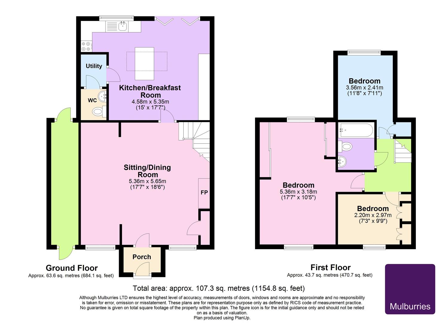 8, The Back, Berkhamsted floorplan