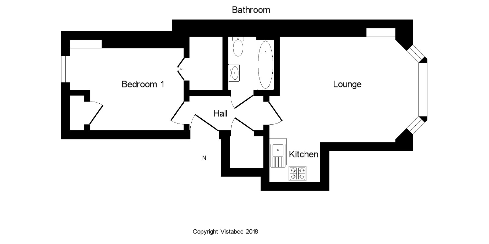 1 Bedrooms Flat for sale in Gateside Street, Largs, North Ayrshire, Scotland KA30