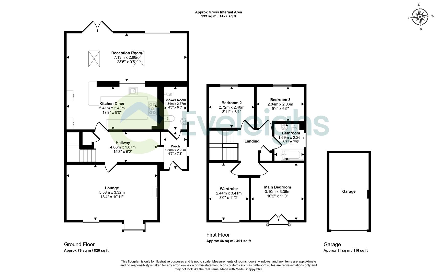 33a, Staunton Fields, Bristol floorplan